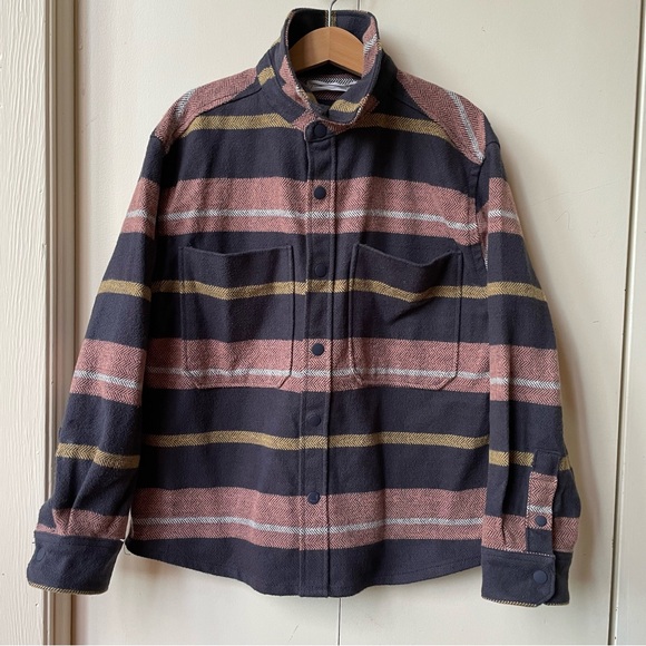 ZARA Boys STRIPED OVERSHIRT.
Size: 8-9 YEARS - Picture 2 of 6
